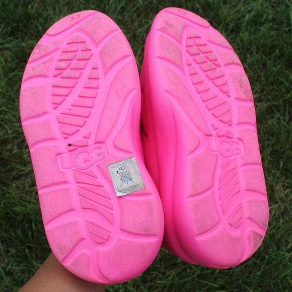 UGG Australia Sport Yeah Pink Eva Clog Sz 7 - Picture 8 of 9
